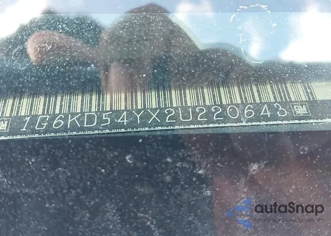 2002 Cadillac Deville Standard from USA, damaged, VIN 1G6KD54YX2U220643